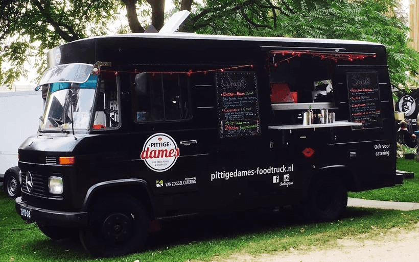 Pittige Dames Gezonde Foodtruck