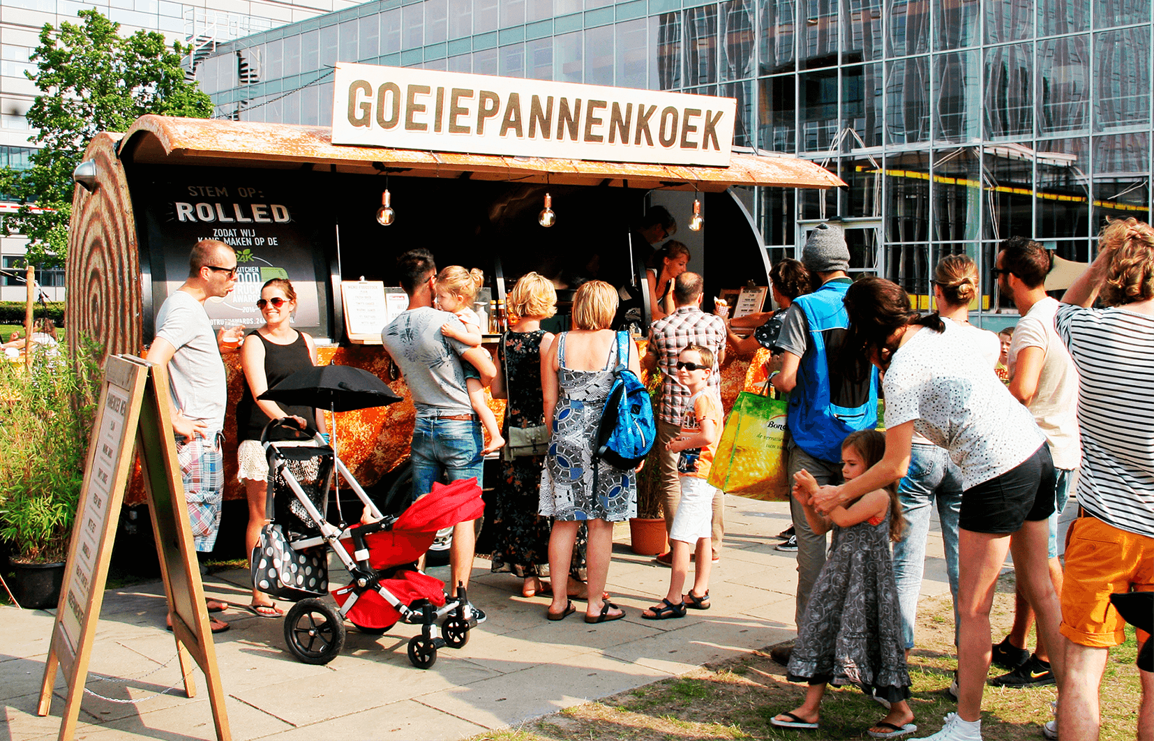 Rolled Pannenkoek Foodtruck